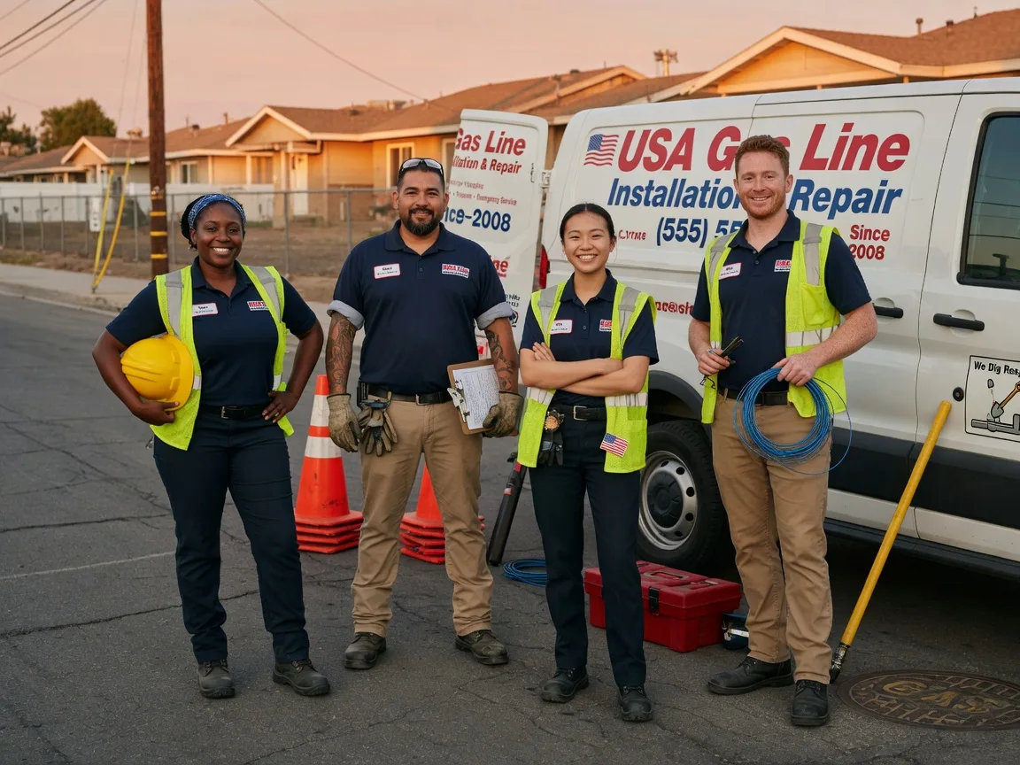 Gas Line Installation company in New Washington, IN